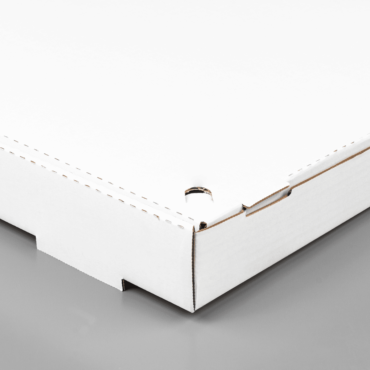 Karat Corrugated Pizza Box, 14''x14''x2'', White — 50 ct — product photo 6