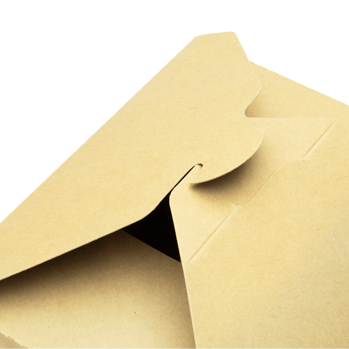 Karat Paper Take-Out Boxes, 2-Compartment, 48 fl. oz, Kraft — 200 ct — product photo 7