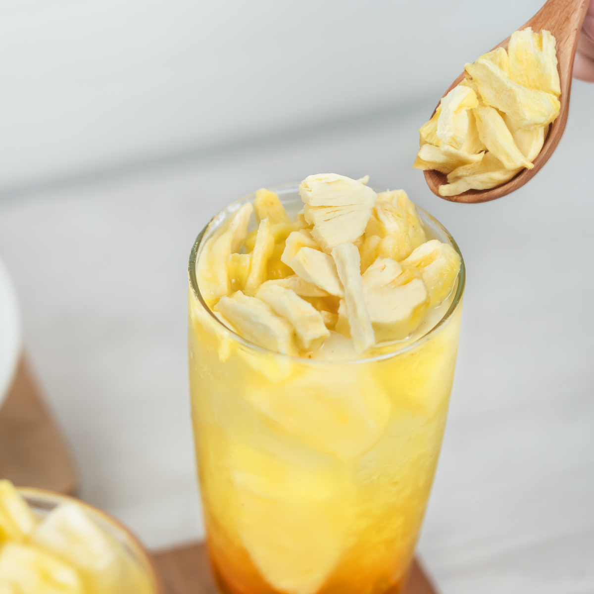 Tea Zone Freeze-Dried Pineapple, Diced — Case of 12 bags — product photo 2