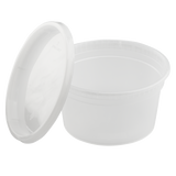 12oz Injection Molded Deli Containers with Lids - 12 oz Soup Containers - 240 ct-To-Go Packaging-Karat-Restaurant Supply Drop
