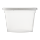 16oz Injection Molded Deli Containers with Lids - 240 ct-To-Go Packaging-Karat-Restaurant Supply Drop