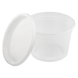 16oz Injection Molded Deli Containers with Lids - 240 ct-To-Go Packaging-Karat-Restaurant Supply Drop