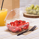 24oz Hinged Deli Containers Tamper Resistant - Large Hinged Deli Boxes - 200 count-To-Go Packaging-Karat-Restaurant Supply Drop