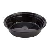24oz Meal Prep Container - 24 oz Microwavable Round Food Containers & Lids - Black - 150 ct-To-Go Packaging-Karat-Restaurant Supply Drop