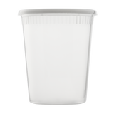 32oz Injection Molded Deli Containers with Lids - 240 ct-To-Go Packaging-Karat-Restaurant Supply Drop