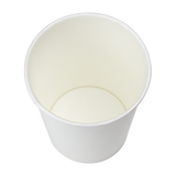 6 oz Disposable Coffee Cups - 6oz Paper Hot Cups - White (70mm) - 1,000 ct-Cups & Lids-Karat-Restaurant Supply Drop