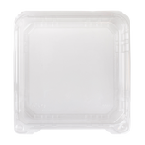 9''x9'' Hinged Takeout Boxes- Extra Large Clamshell Containers - Karat PET Plastic - 200 ct-To-Go Packaging-Karat-Restaurant Supply Drop