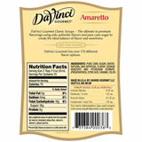 Amaretto DaVinci Syrup Bottle - 750mL-Syrups-DaVinci Gourmet-Restaurant Supply Drop