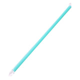 Aqua Plastic Straws - 9'' Giant Straws (8mm) Wrapped in paper - Aqua - 2,500 count-Straws & Stirrers-Karat-Restaurant Supply Drop