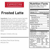 Cappuccine Frosted Latte Frappe Mix (3 lbs)-Powdered Base-Cappuccine-Restaurant Supply Drop
