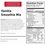 Cappuccine Vanilla Smoothie Mix (3 lbs)-Powdered Base-Cappuccine-Restaurant Supply Drop