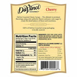 Cherry DaVinci Gourmet Syrup Bottle - 750mL-Syrups-DaVinci Gourmet-Restaurant Supply Drop