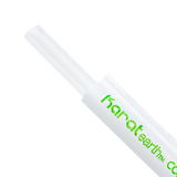 Clear PLA Colossal Straws - Karat Earth 9" PLA Colossal Straws (10mm) - Clear - Paper Wrapped-Straws & Stirrers-Karat-Restaurant Supply Drop