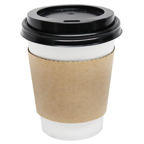 Custom Printed Cup Jackets - 8oz Traditional Cup Jackets 30,000 count-Custom-Karat-Restaurant Supply Drop