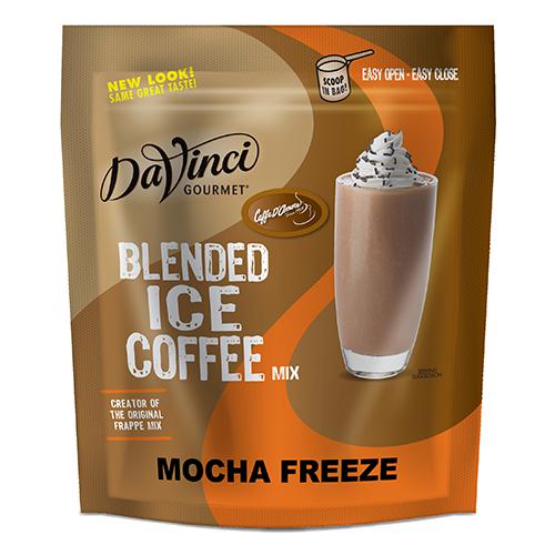 DaVinci Mocha Freeze Blended Ice Coffee Mix (3 lbs)-Powdered Base-DaVinci Gourmet-Restaurant Supply Drop