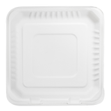 Extra Large Compostable Food Container - Karat Earth 9x9 Bagasse Containers - 200 ct-To-Go Packaging-Karat-Restaurant Supply Drop