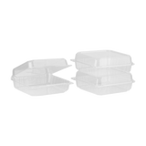 Extra Large PLA Carry Out Containers - 9x9 Compostable Boxes - Karat Earth-To-Go Packaging-Karat-Restaurant Supply Drop