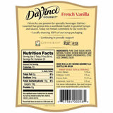 French Vanilla DaVinci Gourmet Syrup Bottle - 750mL-Syrups-DaVinci Gourmet-Restaurant Supply Drop