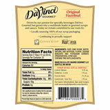 Hazelnut - Original - DaVinci Gourmet Syrup Bottle - 750mL-Syrups-DaVinci Gourmet-Restaurant Supply Drop