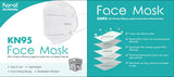 KN95 Face Masks - 20 Bulk KN95 Masks - 5-Ply Face Mask with Elastic Ear Loop-Janitorial & Sanitation-Karat-Restaurant Supply Drop
