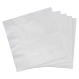 Karat 10"x10" Premium Beverage Napkins - White - 3,000 ct-Napkins-Karat-Restaurant Supply Drop