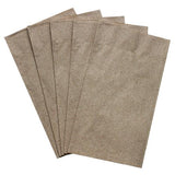 Karat 15"x17" 2 Ply Dinner Napkins - Kraft - 3,000 ct-Napkins-Karat-Restaurant Supply Drop