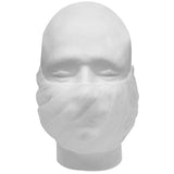 Karat 18" Beard Cover - White - 1,000 ct-Janitorial & Sanitation-Karat-Restaurant Supply Drop