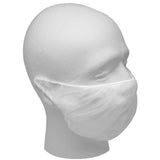 Karat 18" Beard Cover - White - 1,000 ct-Janitorial & Sanitation-Karat-Restaurant Supply Drop