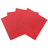 Karat 9.5"x9.5" Beverage Napkins - Red- 1,000 ct-Napkins-Karat-Restaurant Supply Drop