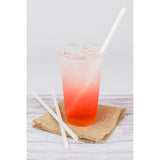 Karat Earth 10.25" Giant Paper Paper Straw (7mm) Wrapped - White (1,200 ct)-Paper Straws-Restaurant Supply Drop-Restaurant Supply Drop