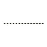 Karat Earth 10.25" Giant Paper Spiral Straws (7mm) Wrapped - Black & White (1,200 ct)-Paper Straws-Restaurant Supply Drop-Restaurant Supply Drop
