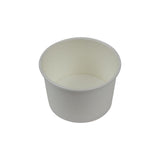 Karat Earth 4 oz. Eco-Friendly paper Food Contaienrs - White (75.3mm) - 1,000 ct-To-Go Packaging-Karat-Restaurant Supply Drop