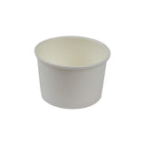 Karat Earth 4 oz. Eco-Friendly paper Food Contaienrs - White (75.3mm) - 1,000 ct-To-Go Packaging-Karat-Restaurant Supply Drop