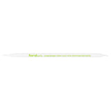 Karat Earth 7.75" Giant Paper Paper Straw (7mm) Wrapped - White (2,000 ct)-Paper Straws-Restaurant Supply Drop-Restaurant Supply Drop