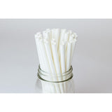Karat Earth 7.75" Giant Paper Paper Straw (7mm) Wrapped - White (2,000 ct)-Paper Straws-Restaurant Supply Drop-Restaurant Supply Drop
