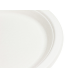 Karat Earth 9'' Compostable Bagasse Round Plates - 500 ct-Bowls & Plates-Karat-Restaurant Supply Drop