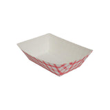 Karat Food Tray - Shepherd's Check (Red) - 1.0 lb-To-Go Packaging-Karat-Restaurant Supply Drop