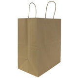 Karat Malibu (Large) Paper Shopping Bags - Kraft - 250 ct-To-Go Packaging-Karat-Restaurant Supply Drop