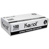Karat Nitrile Powder-Free Gloves (Blue) - Large - 1,000 ct-Gloves-Karat-Restaurant Supply Drop
