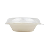 Karat PET Dome Lid for 24 oz. Bagasse Bowls - 200 ct-Bowls & Plates-Restaurant Supply Drop-Restaurant Supply Drop