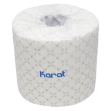 Karat Standard 2-ply Toilet Paper Rolls - 48 ct-Janitorial & Sanitation-Karat-Restaurant Supply Drop