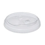 Karat Strawless Sipper lids for 12-24oz PET Plastic cup - 98mm Straw Substitute-Cups & Lids-karat-Restaurant Supply Drop