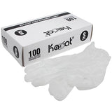 Karat Vinyl Powder-Free Gloves (Clear) - Small - 1,000 ct-Gloves-Karat-Restaurant Supply Drop