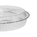 Large Aluminum Foil Containers - 9" Round - Karat - 500 Count-To-Go Packaging-Karat-Restaurant Supply Drop