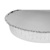 Large Aluminum Foil Containers - 9" Round - Karat - 500 Count-To-Go Packaging-Karat-Restaurant Supply Drop