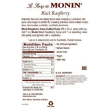 Monin Black Raspberry Syrup Bottle - 1 Liter-Syrups-monin-Restaurant Supply Drop