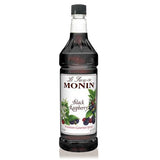 Monin Black Raspberry Syrup Bottle - 1 Liter-Syrups-monin-Restaurant Supply Drop