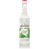 Monin Frosted Mint Syrup Bottle - 750ml-Syrups-monin-Restaurant Supply Drop