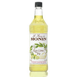 Monin Key Lime Pie Syrup Bottle - 1 Liter-Syrups-monin-Restaurant Supply Drop
