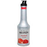 Monin Strawberry Fruit Pure (1L)-Liquid Base & Purees-monin-Restaurant Supply Drop